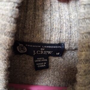 J Crew quarter zip sweater